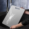 Fidqiog Titanium Cutting Board, Stainless Steel Cutting Boards for Kitchen,
