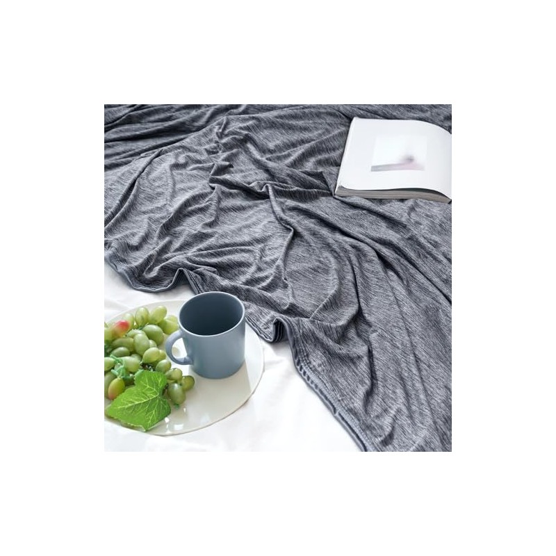 MIULEE Cooling Blanket Double-Sided 2 in 1 Lightweight Summer Blanket