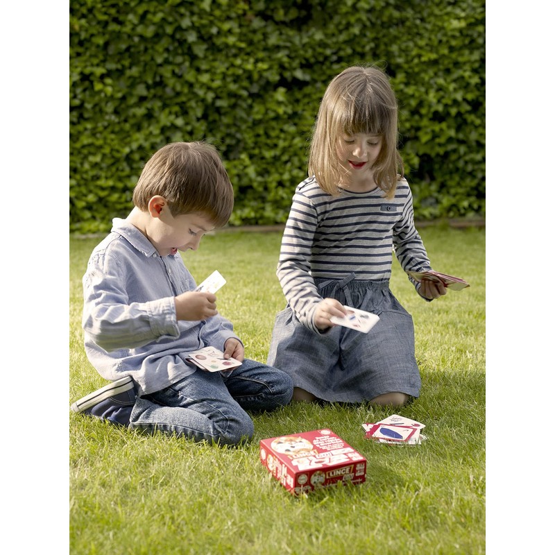 Educa - Lince Go Card Version, Family Board Game with