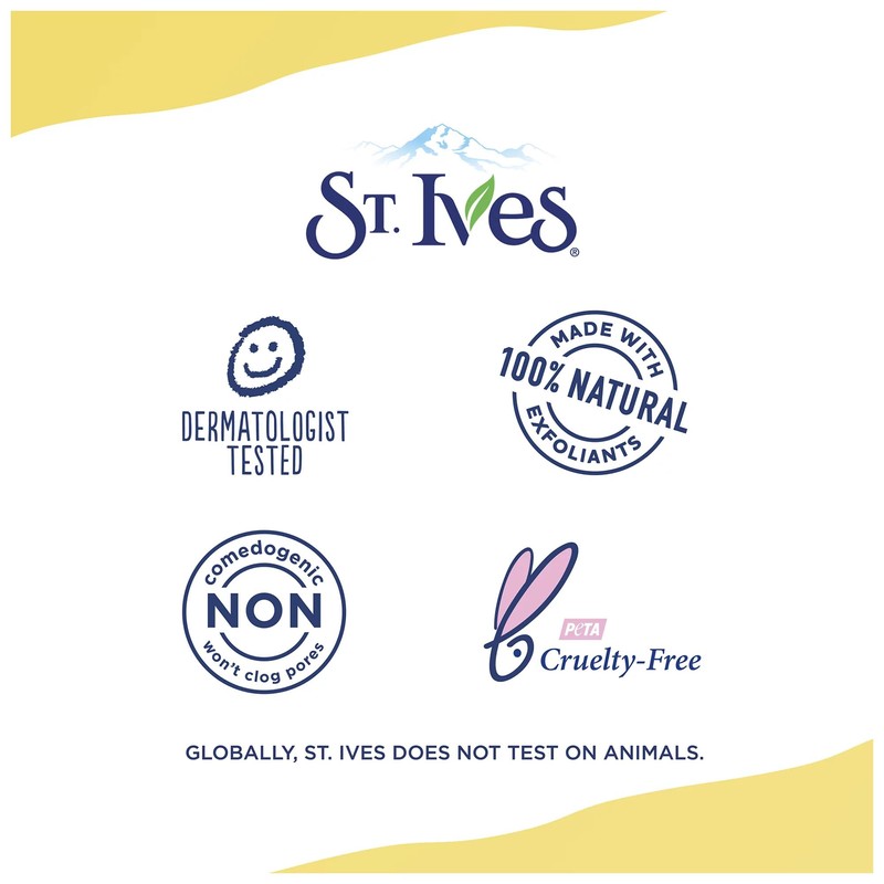 St. Ives Acne Control Face Scrub, Apricot, 6 oz