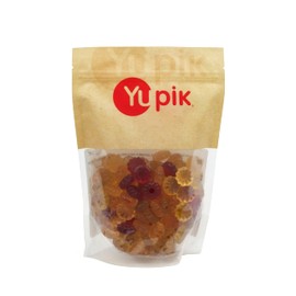 Yupik Jelly Flowers 500g, Vegan Jelly Candies with Natural Colours & Fruit Flavours, Colourful Flower-Shaped Gummies for Snacking & Sharing