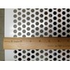 2'x2' White Plastic Perforated Tile with 3/8" Holes (2-Pack)