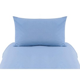 Pyrhan LTD Toddler Cot Sheets 140x70 CM Fitted Sheet Set with Toddler Pillow Set | 100% Cotton Fabric By The Metre UK | Crib Bed Sheets | Bedding