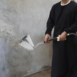 4 Jet Pneumatic Cement Stucco Sprayer Gun, 201 Stainless Steel Cement Mortar Sprayer Gun, 5L Capacity Wall Paint Spray Gun, Wall Plastering Tool House Paint