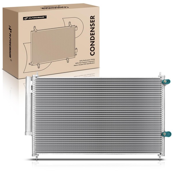 A-Premium Air Conditioning A/C Condenser Compatible with Toyota Corolla 2009-2019, Pontiac Vibe 2009-2010, Scion xB 2008-2015, Replace# 3686, 8845002330