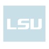 Craftique LSU Decal (WHT LSU Decal (3",4",6",12",18"), 6 in)