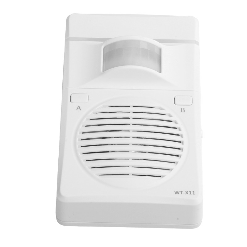 WT‑X11 Rechargeable Sensor Detector Voice Reminder Doorbell Sound Speaker 110‑240V