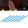 6 Pcs Tennis Racket Vibration Dampeners Long Buckle Tennis Racquet