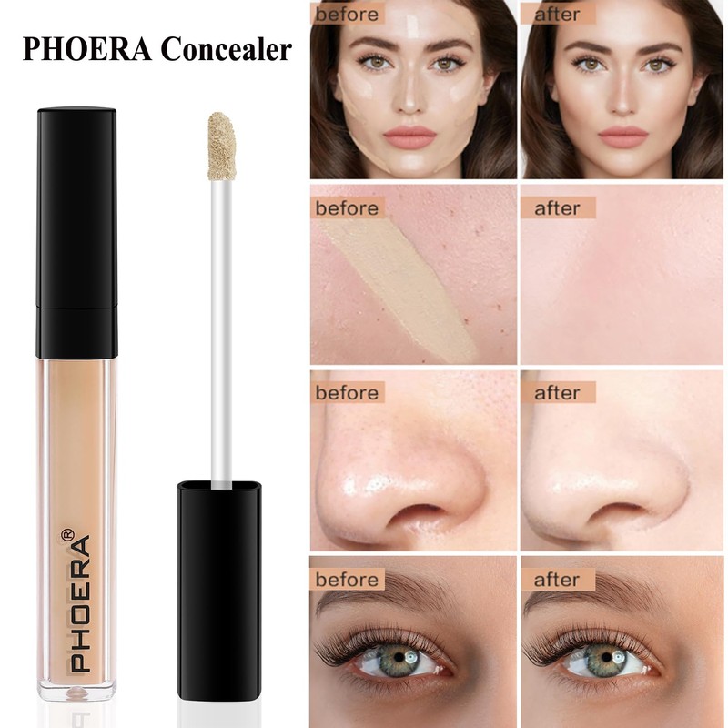PHOERA Foundation, PHOERA Primer, PHOERA Powder, Phoera Concealer Cover Liquid