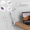 TROPICALTREE LED Desk Lamp, Swing Arm Desk Light with Clamp,