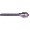 KEO 55744 Solid Carbide Single-End Countersink, TiALN Coated, 3 Flutes,