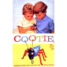 COOTIE BOARD GAME MAGNET!  3 1/2" X 2"