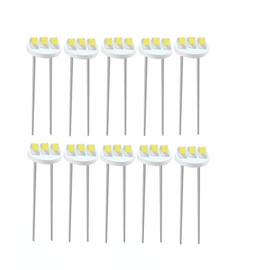 CUSMME T4.7 Instrument Panel LED Light,Gauge Cluster Bulbs Dashboard Indicator Lamp for 2003 2004 2005 2006 Silverado Indicator Cluster Speedometer Lighting 10Pack White