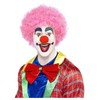 One Size Pink Clown Wig for Adults