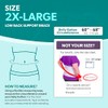 BraceAbility Faja de espalda para mujer de talla grande para