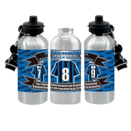 Roch (The Dale) Football Shirt Silver Aluminium Two Lid Unisex Water Bottle Gift