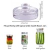 Eleganttime 9 Pack Glass Fermentation Weights with Easy Grip Handle,