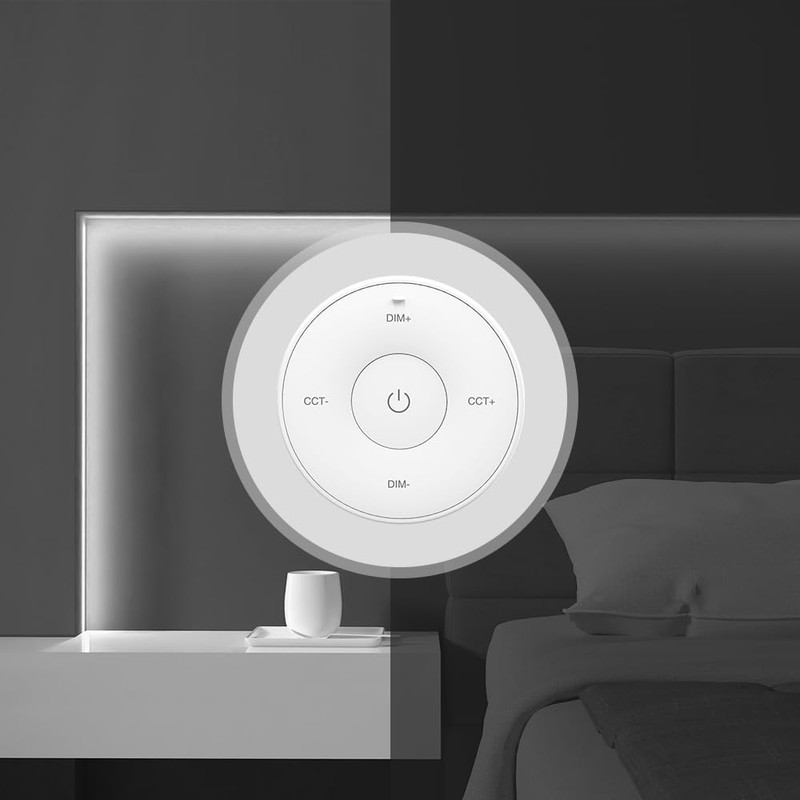 LIGHTEU, Milight Miboxer 2.4GHz Panel Remote with Magnetic Holder, Color