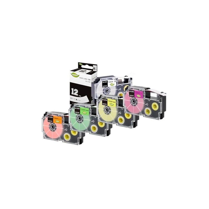 Mylabel Nameland Label Writer Tape, Nameland Tape, Casio