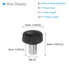 CoCud Thumb Screw Knurled Knobs, M6 x 9mm Male Thread,