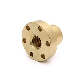 Trapezoidal Thread Nut Flange EBFM 20 x 4 Right Gunmetal