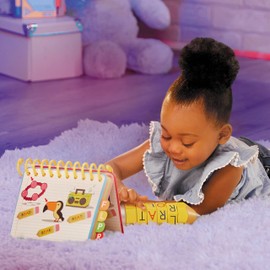 Little Tikes Old School 100 Words Spell & Spin Pencil, Letters, Spelling, Vocabulary, Phonetics, Alphabet, Sounds, Retro, Throwback, Preschool Educational, Learning, Gift and Toy