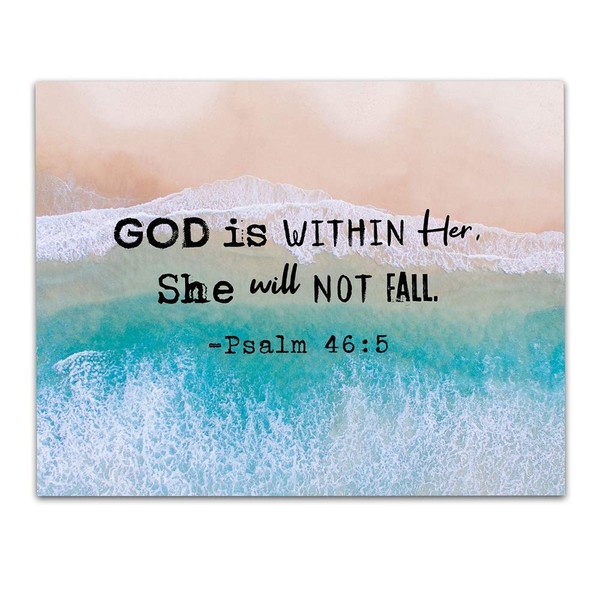 Psalm 46:5"God is Within Her, She Will Not Fall." Bible