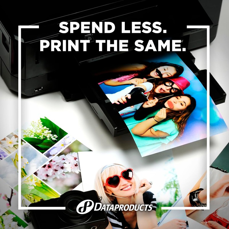 Dataproducts Remanufactured High Yield Black, Tri-Color Ink Cartridges Replacement for