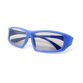 5 x 3D Glasses Universal passive 3D Glasses for All Home Cinema and Great Quality In Blue