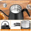 Electric Gooseneck Kettle, ±1℉ Temperature Control One Click 197℉ Pour