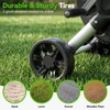Yestar Upgrade Garden Hose Reel Cart, Holds 200 Ft 5/8"