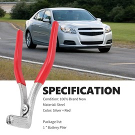 Akozon Battery Plier, Portable Car Battery Plier Car Battery Terminal Spreader Car Battery Terminal Tool For Automotive Repair Tool