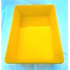 Instrument tray – 19cm x 14cm x 5.5cm. polypropylene (Yellow)