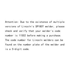 Smart Weld 5 pcs Nozzles 1/2" Flush fit Linc. SP180T SP 180T 11502 Welder