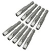 LDEXIN 10Pcs Magnetic Pentagon Head Screwdriver Bits 1/4" Hex Shank