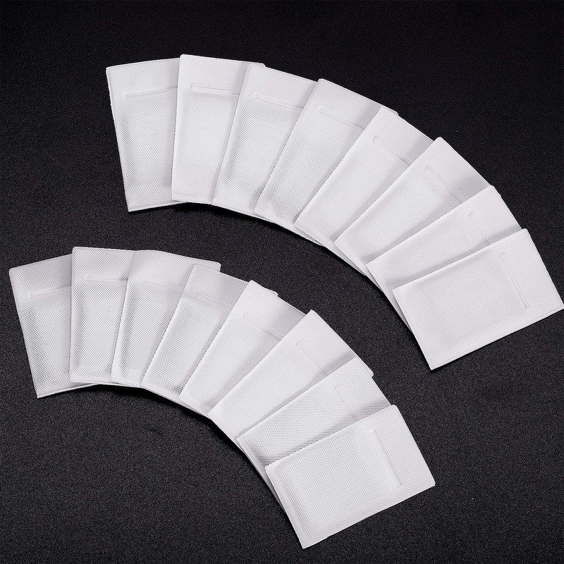 Jetec 28 Pieces Drapery Weights Vinyl Covered Drapery Iron Weights