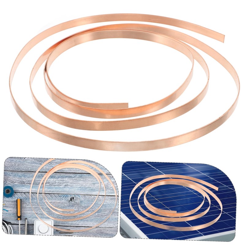 ABOOFAN 1 Roll Thin Copper Sheet Roll for Electrical and