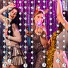 8 Packs 4.9 ft Disco Ball Party Decorations Mini Disco