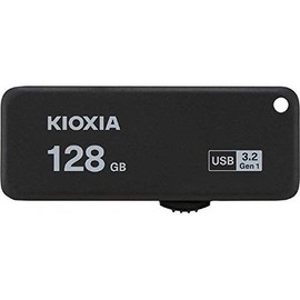 KIOXIA KUS-3A128GK TransMemory U365 USB Flash Memory 128GB Black