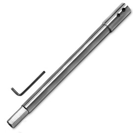 ASNOMY 10 Inch Extra Long Ship Auger Extension Forstner Bit Extension with 1/2" Shank, Ship Auger Forstner Drill Bit Extension Accepts 1/2" Shank, 1/2" Hex Drive