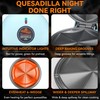 Baker's Friend Electric Quesadilla Maker with Extra Stuffing Design, 9.5