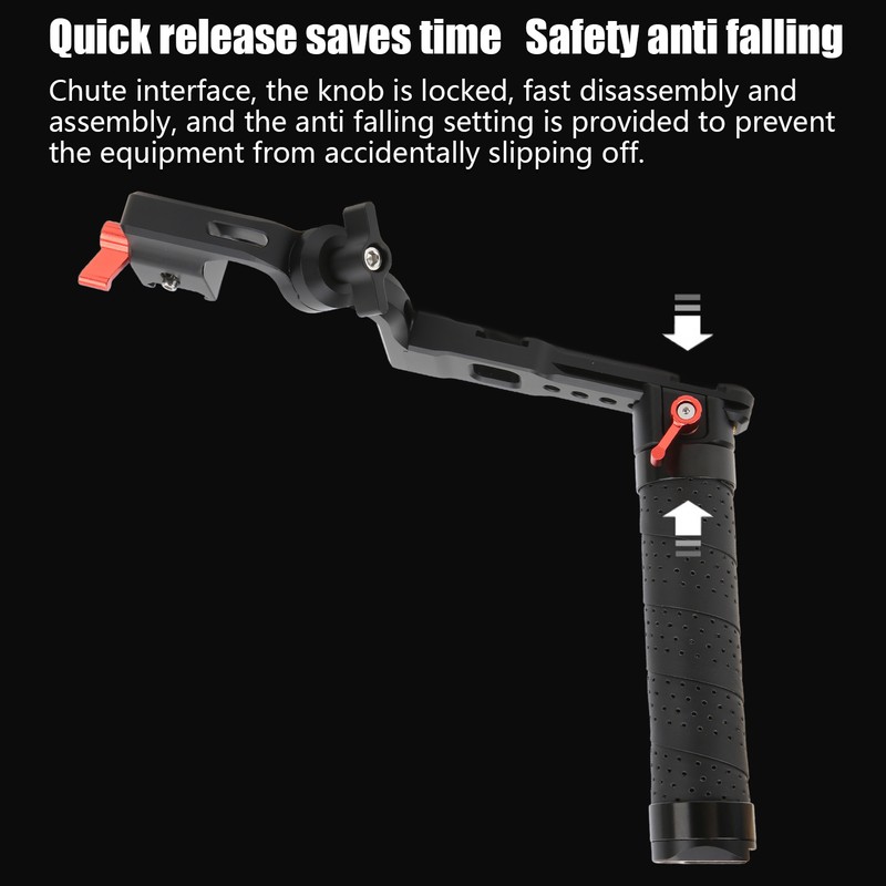 Multifunctional Stabilizer Handle Foldable Hand Grip Extension Bracket for DJI