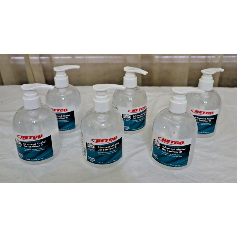 Betco Hand Sanitizer Betco Advanced Alcohol Gel Sanitizer III 16.9