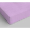 MB Home Italy B-ST-MX-2P-04 Max Color Fitted Sheet, Lilac, Double