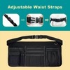 MELINON Multi-Pocket Waitress Apron: Adjustable Half Apron for Servers, Waiters,