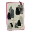 Kusunoku Bridge Woven Morita MiW Small Pocket Handkerchief, Purple A-64791-86-PAP,