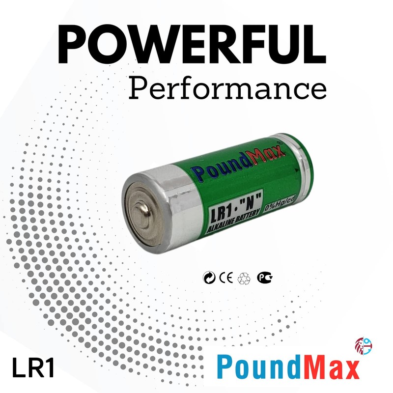 PoundMax 5 X 910A LR1 N Type MN9100 1.5V Alkaline