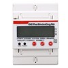 DIN Rail Power Meter 3 Phase 4 Wires Multifunctional LCD