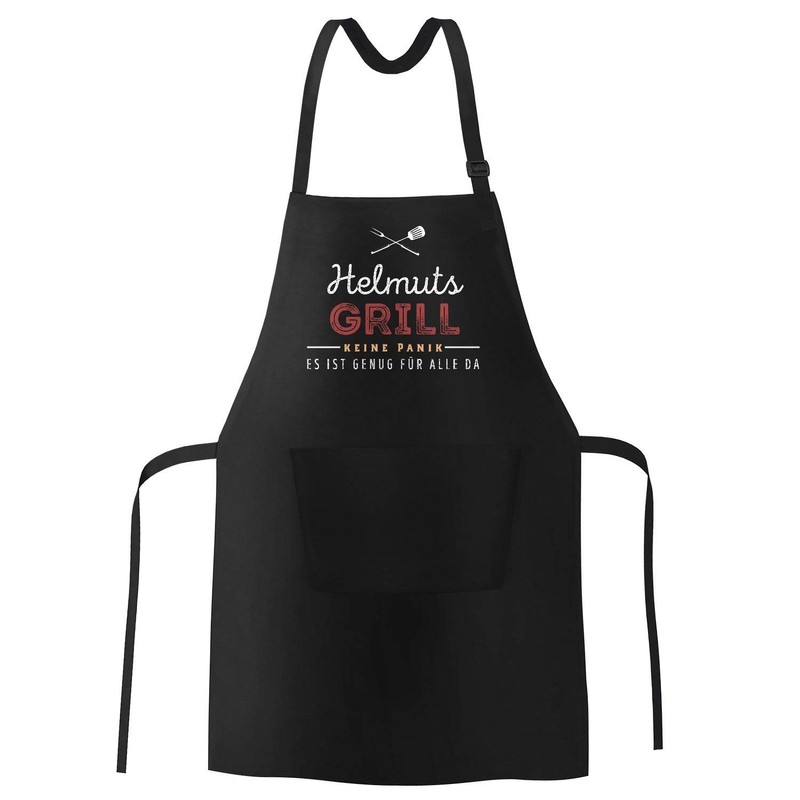 MoonWorks® BBQ Apron for Men with Saying, BBQ Gift, Cotton
