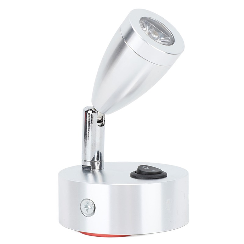 DC10‑30V LED RV Bedside Lamp Aluminum Alloy High Brightness RV